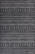 5'3" x 7'7" Polypropelene Charcoal Area Rug