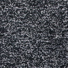 5' x 7' Polyester Black Heather Area Rug
