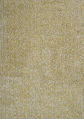 5' x 7' Polyester Yellow Heather Area Rug