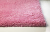 5' x 7' Polyester Hot Pink Area Rug