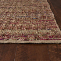 5' x 7' Jute Multicolor Area Rug