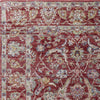 5'3" x 7'7" Polyester Red Area Rug