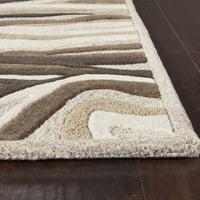 5' x 8' Wool Natural Area Rug