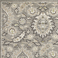 23" x 45" UV-treated Polypropelene Grey Area Rug