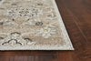 23" x 45" UV-treated Polypropelene Beige-Grey Area Rug