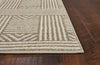 23" x 45" UV-treated Polypropelene Beige Area Rug