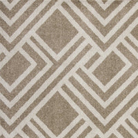 23" x 45" UV-treated Polypropelene Beige Area Rug