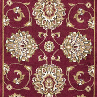 2'3" x 3'3" Polypropelene Red Area Rug