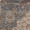 27" x 45" Jute Blue-Red Area Rug