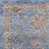 2' x 3'3" Polyester Blue Area Rug