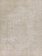 26" x 45" Polyester Champagne Area Rug