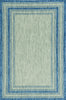 3' x 5' UV Treated Polypropylene Grey or Denim Area Rug
