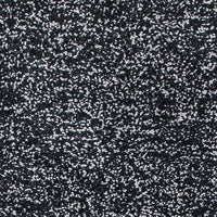 27" X 45" Polyester Black Heather Area Rug