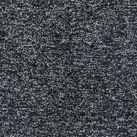 27" X 45" Polyester Black Heather Area Rug
