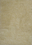 27" X 45" Polyester Yellow Heather Area Rug
