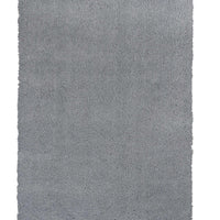 27" X 45" Polyester Grey Area Rug