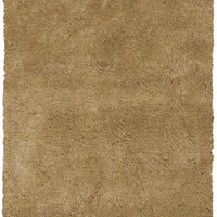 27" X 45" Polyester Gold Area Rug