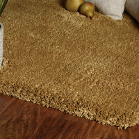 27" X 45" Polyester Gold Area Rug