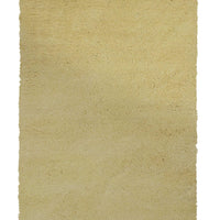 27" X 45" Polyester Canary Yellow Area Rug