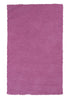 27" X 45" Polyester Hot Pink Area Rug
