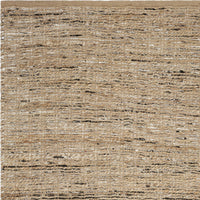 27" x 45" Jute Black Area Rug