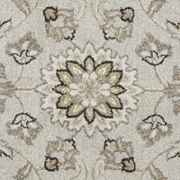 3'3" x 4'11" UV-treated Polypropelene Silver Area Rug