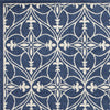 3'3" x 4'11" UV-treated Polypropelene Denim Area Rug