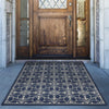 3'3" x 4'11" UV-treated Polypropelene Denim Area Rug