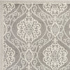 3'3" x 4'11" UV-treated Polypropelene Silver Area Rug