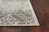 3'3" x 4'11" UV-treated Polypropelene Silver Area Rug