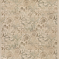 3'3" x 4'11" Polypropelene Ivory Area Rug