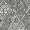 2'2" x 3'7" Viscose Silver Area Rug