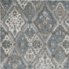 2'2" x 3'7" Viscose Silver Area Rug