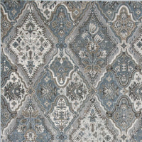 2'2" x 3'7" Viscose Silver Area Rug