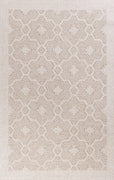 3'3" x 4'11" Polypropelene Beige Area Rug