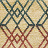 2'7" x 4'11" Polypropelene Brown Area Rug