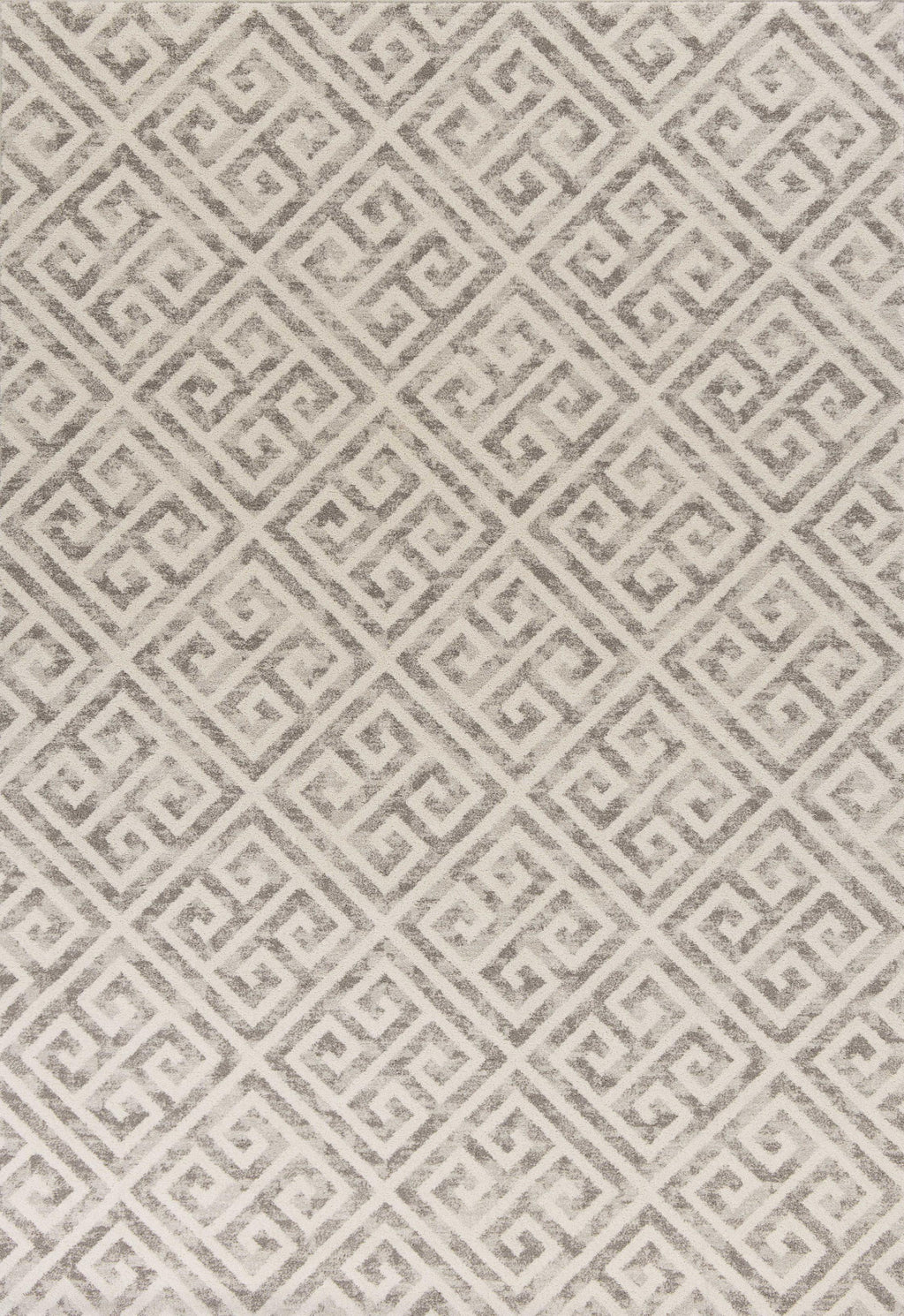 2'7" x 4'11" Polypropelene Taupe Area Rug