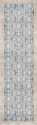 2'2" x 7'6" Runner Polypropelene Teal Area Rug