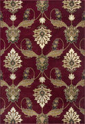 2'2" x 7'11" Runner Polypropelene Red Area Rug