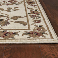 2'2" x 7'11" Runner Polypropelene Ivory Area Rug