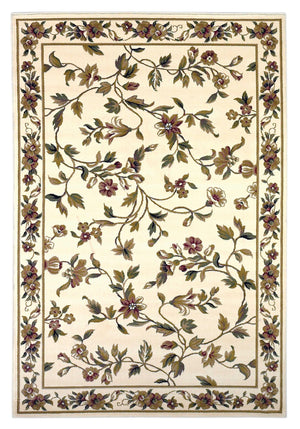 2'2" x 7'11" Runner Polypropelene Ivory Area Rug