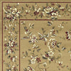 2'2" x 7'11" Runner Polypropelene Beige Area Rug