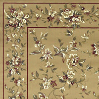 2'2" x 7'11" Runner Polypropelene Beige Area Rug