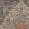 3'3" x 5'3" Jute Blue-Red Area Rug