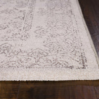 3'3" x 4'11" Polypropelene Ivory Area Rug