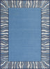 3'3" x 5'3" Polyester Denim Area Rug