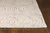 3'3" x 5'3" Wool Ivory Area Rug