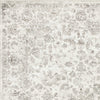 3'3" x 4'7" Viscose Silver Area Rug