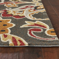 3'3" x 5'3" UV-treated Polypropelene Taupe Area Rug