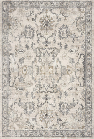 3'3" x 4'11" Polypropelene Ivory Area Rug